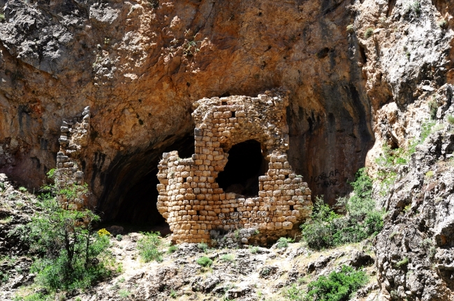 Konya'da İvriz Kaya Anıtı'na yoğun ilgi